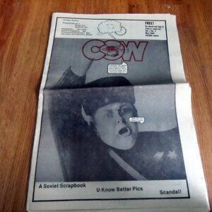 Cow Comedy Magazine/Newspaper Toronto May 1984
